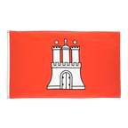 Hambourg Grand drapeau 150 x 250 cm