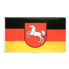 Basse-Saxe Grand drapeau 150 x 250 cm