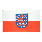 Thuringe Grand drapeau 150 x 250 cm