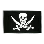 Grand drapeau Pirate avec deux épées 150 x 250 cm