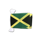 Jamaika Fahnenkette 15 x 22 cm