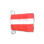 Austria Flag Bunting 6x9", 9 m