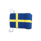 Suède Guirlande fanion 15 x 22 cm