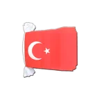 Guirlande fanion Turquie 15 x 22 cm