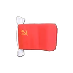UDSSR Sowjetunion Fahnenkette 15 x 22 cm