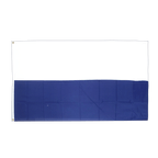 Streifen Weiß-Blau - Flagge 90 x 150 cm