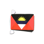 Antigua et Barbuda Guirlande fanion 15 x 22 cm