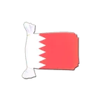 Guirlande fanion Bahrein 15 x 22 cm