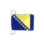 Guirlande fanion Bosnie-Herzégovine - 15 x 22 cm