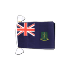 Britische Jungferninseln Fahnenkette 15 x 22 cm