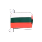 Guirlande fanion Bulgarie 15 x 22 cm