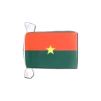 Burkina Faso Fahnenkette 15 x 22 cm