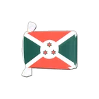 Burundi Fahnenkette 15 x 22 cm