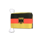 Deutschland Dienstflagge Fahnenkette 15 x 22 cm