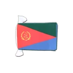 Eritrea Fahnenkette 15 x 22 cm