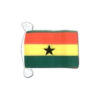 Guirlande fanion Ghana 15 x 22 cm
