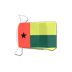 Guinée-Bissau Guirlande fanion 15 x 22 cm