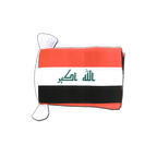 Irak Fahnenkette 15 x 22 cm