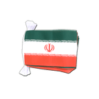 Iran Guirlande fanion 15 x 22 cm