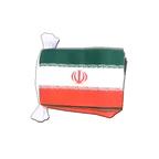 Iran Fahnenkette 15 x 22 cm