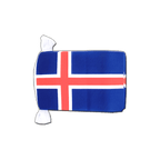 Iceland Flag Bunting 6x9", 9 m