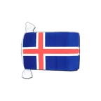 Iceland Flag Bunting 6x9", 9 m