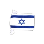 Israel Fahnenkette 15 x 22 cm