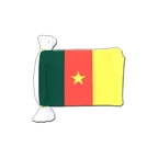 Kamerun Fahnenkette 15 x 22 cm