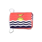 Kiribati Fahnenkette 15 x 22 cm