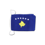 Kosovo Fahnenkette 15 x 22 cm