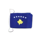 Guirlande fanion Kosovo 15 x 22 cm