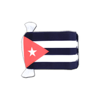 Kuba Fahnenkette 15 x 22 cm