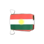 Kurdistan Flag Bunting 6x9", 9 m