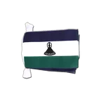 Lesotho Fahnenkette 15 x 22 cm