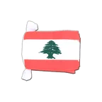 Guirlande fanion Liban 15 x 22 cm