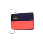 Fahnenkette Liechtenstein - 15 x 22 cm
