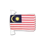 Malaysia Flag Bunting 6x9", 9 m