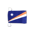 Guirlande fanion Îles Marshall 15 x 22 cm