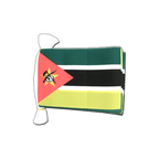 Mozambique Guirlande fanion 15 x 22 cm