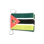 Guirlande fanion Mozambique 15 x 22 cm