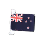 Guirlande fanion Nouvelle Zélande 15 x 22 cm