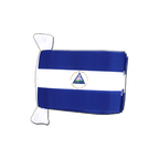 Nicaragua Fahnenkette 15 x 22 cm