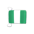 Nigeria Fahnenkette 15 x 22 cm