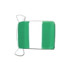 Nigeria Fahnenkette 15 x 22 cm