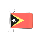 Timor orièntale Guirlande fanion 15 x 22 cm