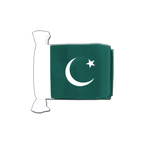 Pakistan Guirlande fanion 15 x 22 cm