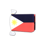 Philippines Guirlande fanion 15 x 22 cm
