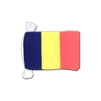 Guirlande fanion Roumanie 15 x 22 cm