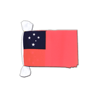 Samoa Guirlande fanion 15 x 22 cm