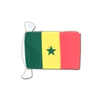 Guirlande fanion Sénégal 15 x 22 cm